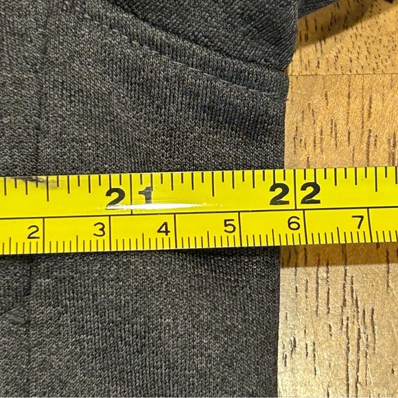 The North Face Mens Gray Fleece‎ Lined Quarter Zip Shirt L - Picture 9 of 10